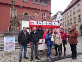 Rat-Häusle-Stand der SPD Ochsenfurt, 2015-2