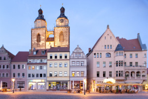 Markt und Stadtkirche in Lutherstadt Wittenberg, Bild Nr.: 952, Fotograf: Bader, Michael, Bildquelle: Investitions- und Marketinggesellschaft Sachsen-Anhalt mbH