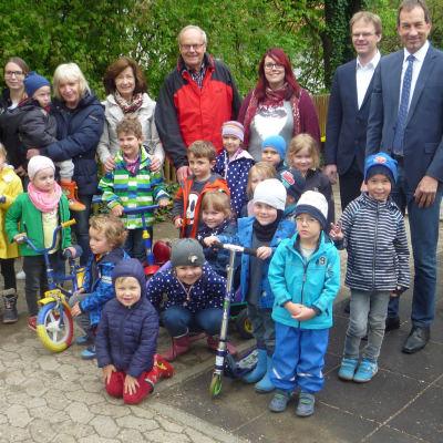  Fahrrädchen, Roller und Kettcar für Kindergarten - SPD Ochsenfurt Motiv 